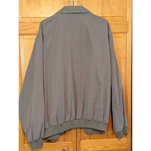 Johnson & Murphy Men's XXL Golf Windbreaker Jacket Classic Khaki Tan - Picture 11 of 12